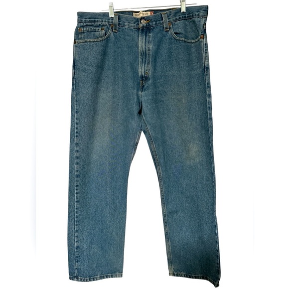 Levi's 505’s, Relaxed Fit, Men's Blue Jeans, 38 X 30 - Picture 8 of 8